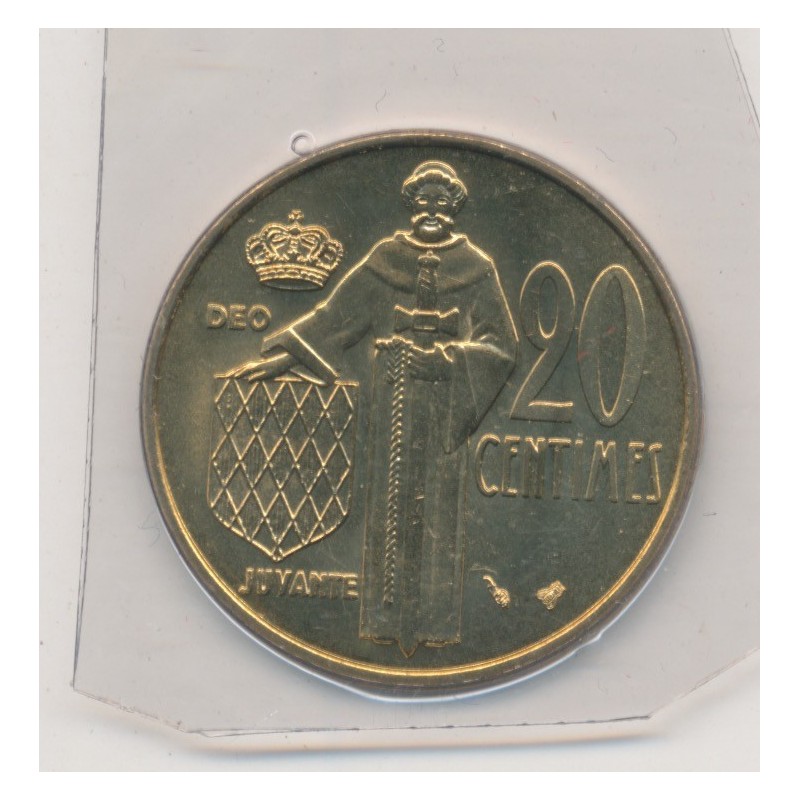 Monaco - 20 centimes 1995 - Rainier III 