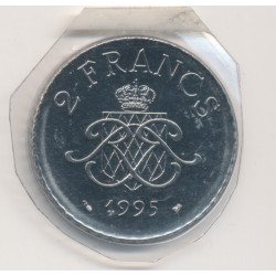 Monaco - 2 Francs 1995 - Rainier III  2