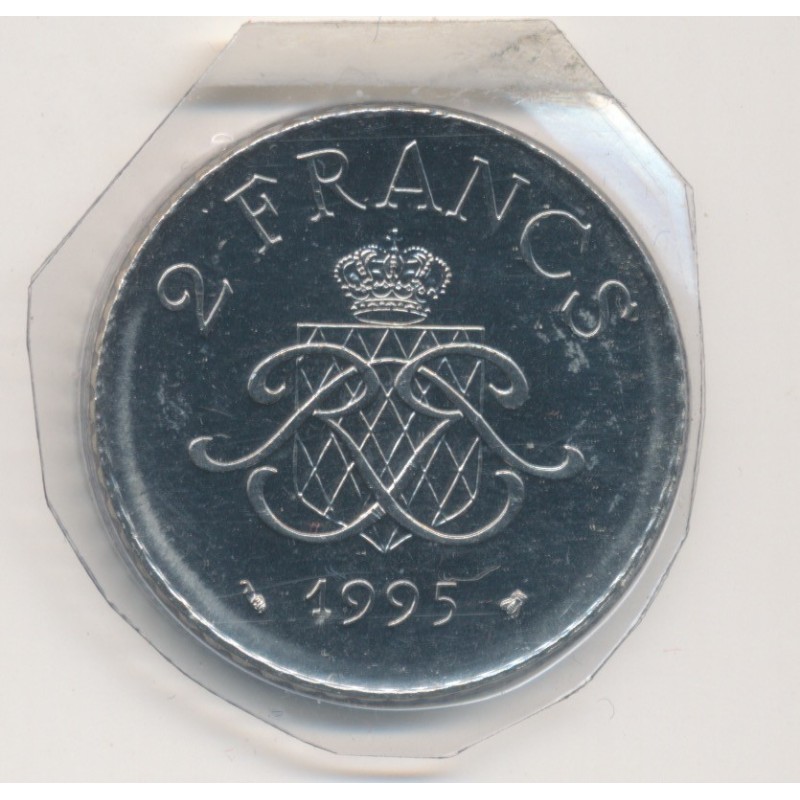 Monaco - 2 Francs 1995 - Rainier III 