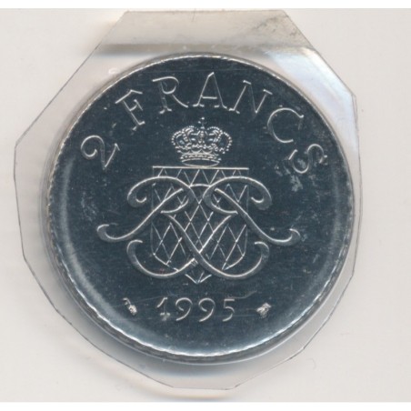 Monaco - 2 Francs 1995 - Rainier III 