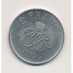 Monaco - 2 Francs 1979 - Rainier III  2