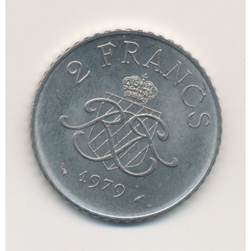 Monaco - 2 Francs 1979 - Rainier III 