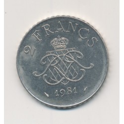 Monaco - 2 Francs 1981 - Rainier III  2