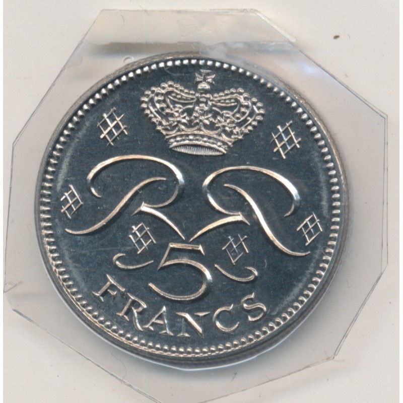 Monaco - 5 Francs 1995 - Rainier III 