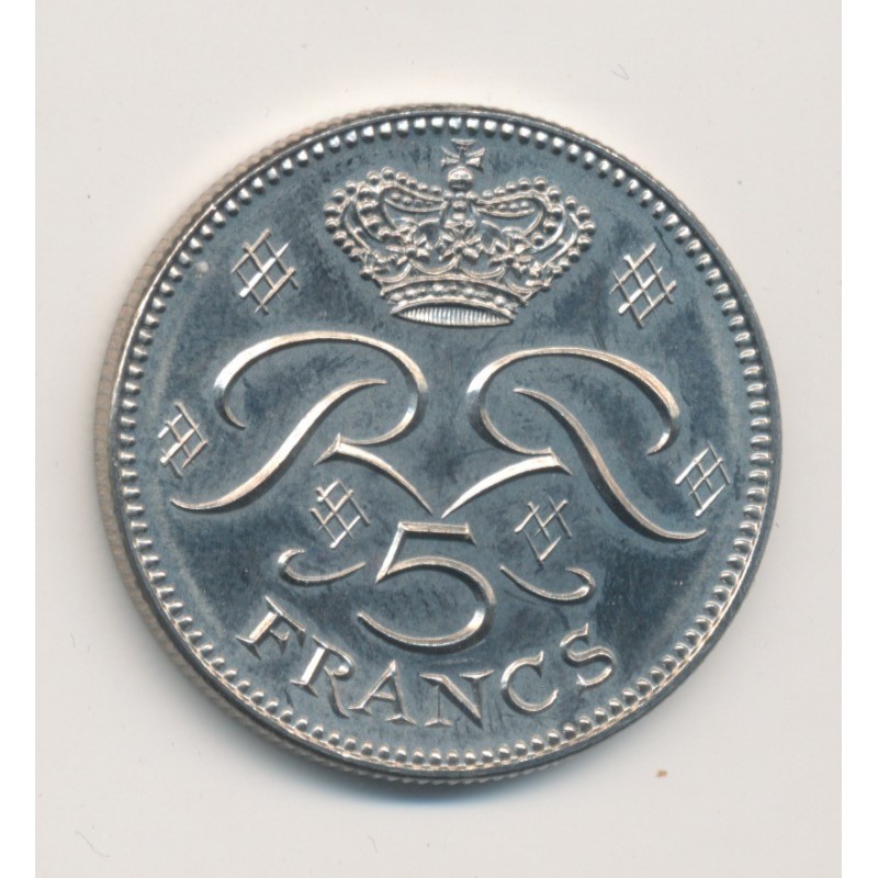 Monaco - 5 Francs 1995 - Rainier III 