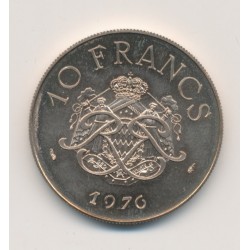 Monaco - 10 Francs 1976 - Rainier III  2