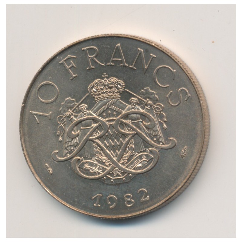 Monaco - 10 Francs 1982 - Rainier III 