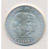 Monaco - 100 Francs 1982 - argent - Rainier III et Albert