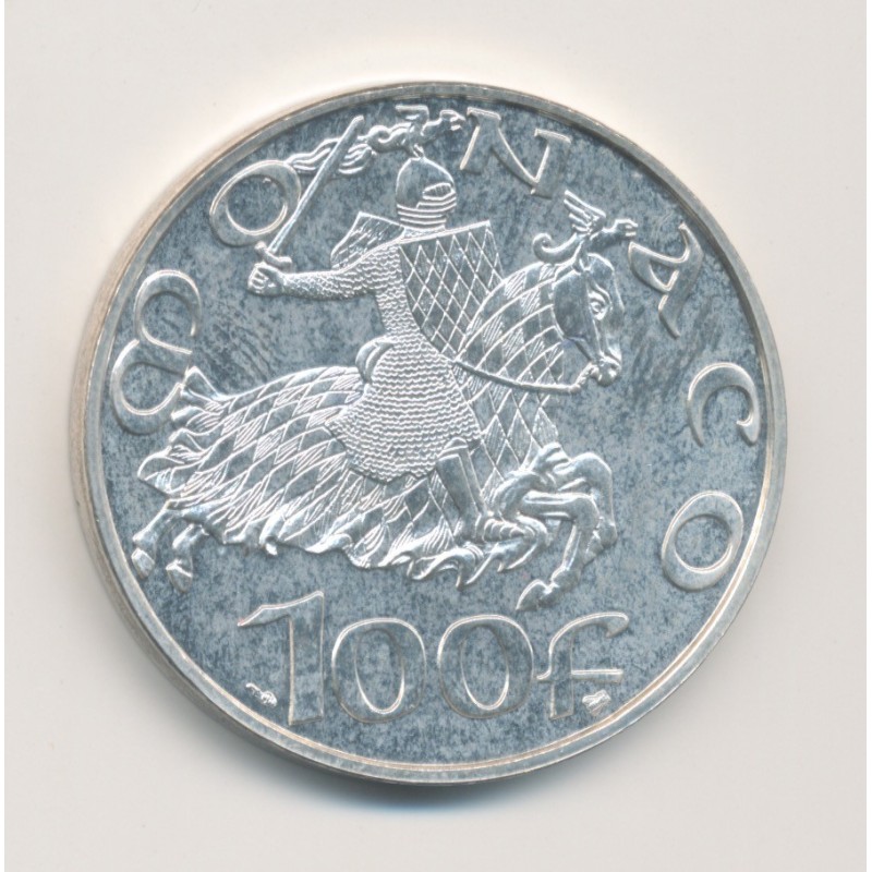 Monaco - 100 Francs 1997 - argent - Malizia