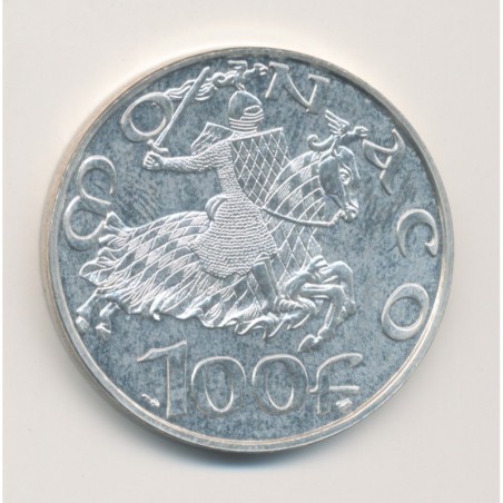 Monaco - 100 Francs 1997 - argent - Malizia