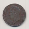 Monaco - 5 centimes - 1837 MC - Honoré V