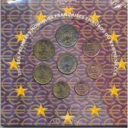 Coffret Brillant Universel France 2001 - Euro