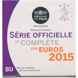 Coffret Brillant Universel France 2015 - Euro