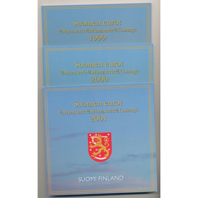Coffret BU Finlande - Introset 1999/2000/2001