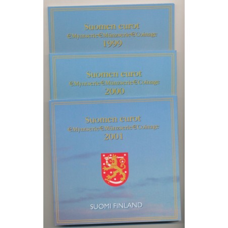Coffret BU Finlande - Introset 1999/2000/2001