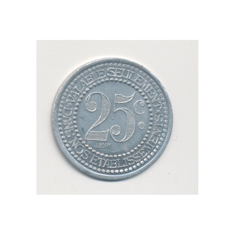 Vichy - 25 centimes - 1922 - alu