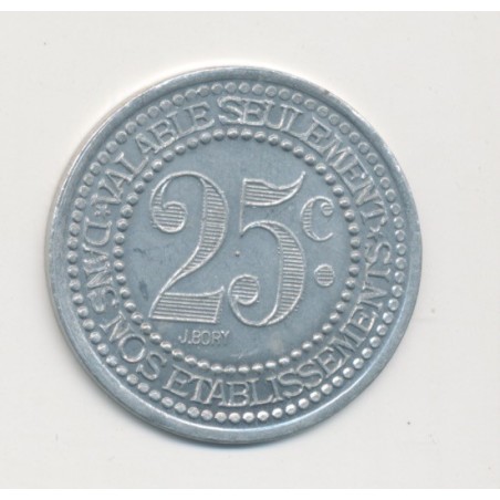 Vichy - 25 centimes - 1922 - alu