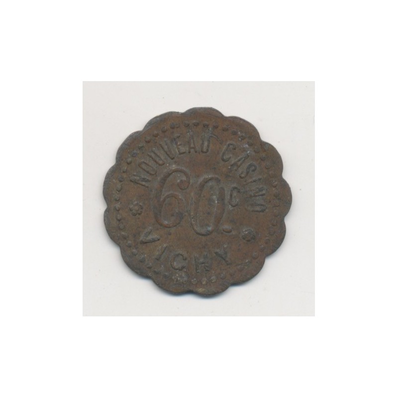 Vichy - 60 centimes - 1922 - nouveau casino