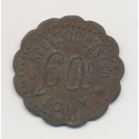 Vichy - 60 centimes - 1922 - nouveau casino