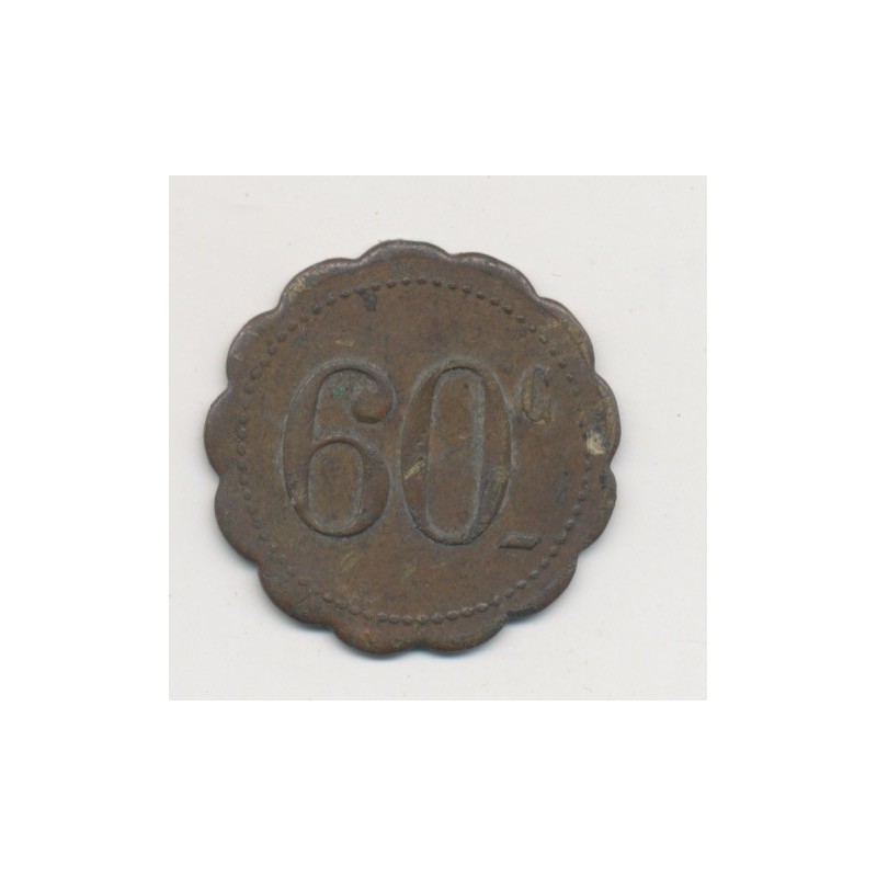 Vichy - 60 centimes - 1922 - nouveau casino