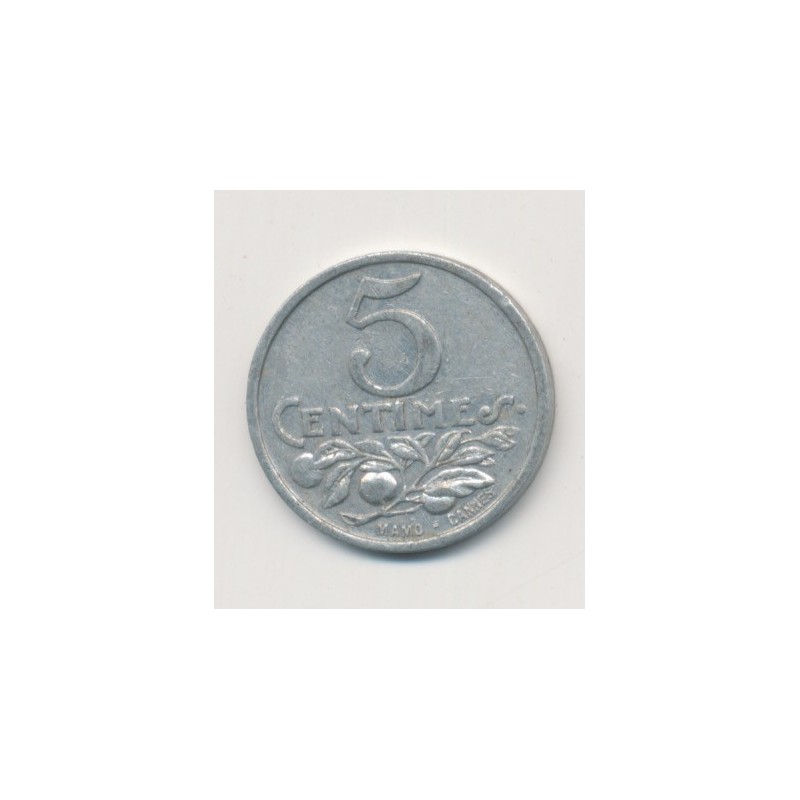 Nice - 5 centimes - 1922 - alu