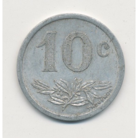 Charleville et Sedan - 10 centimes - 1921 - alu