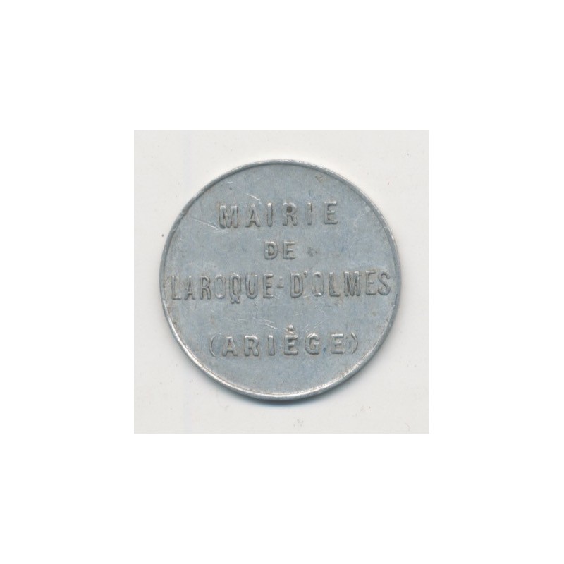 Laroque d'olmes - 10 centimes - alu