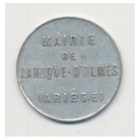 Laroque d'olmes - 10 centimes - alu
