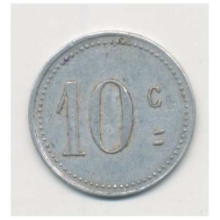 Laroque d'olmes - 10 centimes - alu