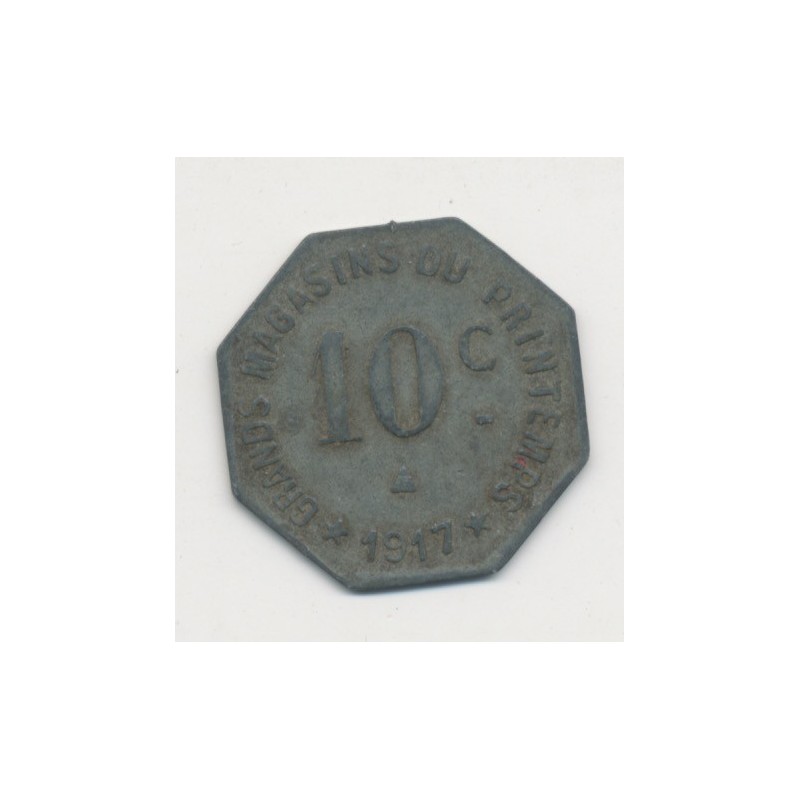 Narbonne - 10 centimes - 1917 - zinc