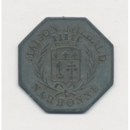 Narbonne - 10 centimes - 1917 - zinc