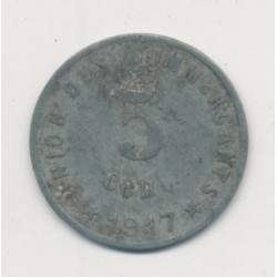 Castelnaudary - 5 centimes - 1917 - zinc