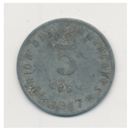 Castelnaudary - 5 centimes - 1917 - zinc