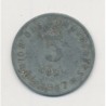 Castelnaudary - 5 centimes - 1917 - zinc