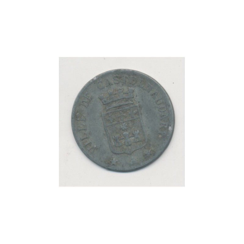 Castelnaudary - 5 centimes - 1917 - zinc
