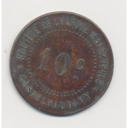 Castelnaudary - 10 centimes ND - société de charité maternelle 2