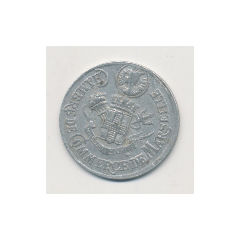 Marseille - 5 centimes 1916 - chambre de commerce - alu