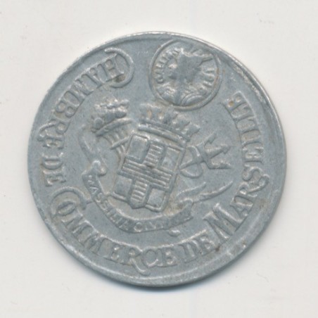 Marseille - 5 centimes 1916 - chambre de commerce - alu
