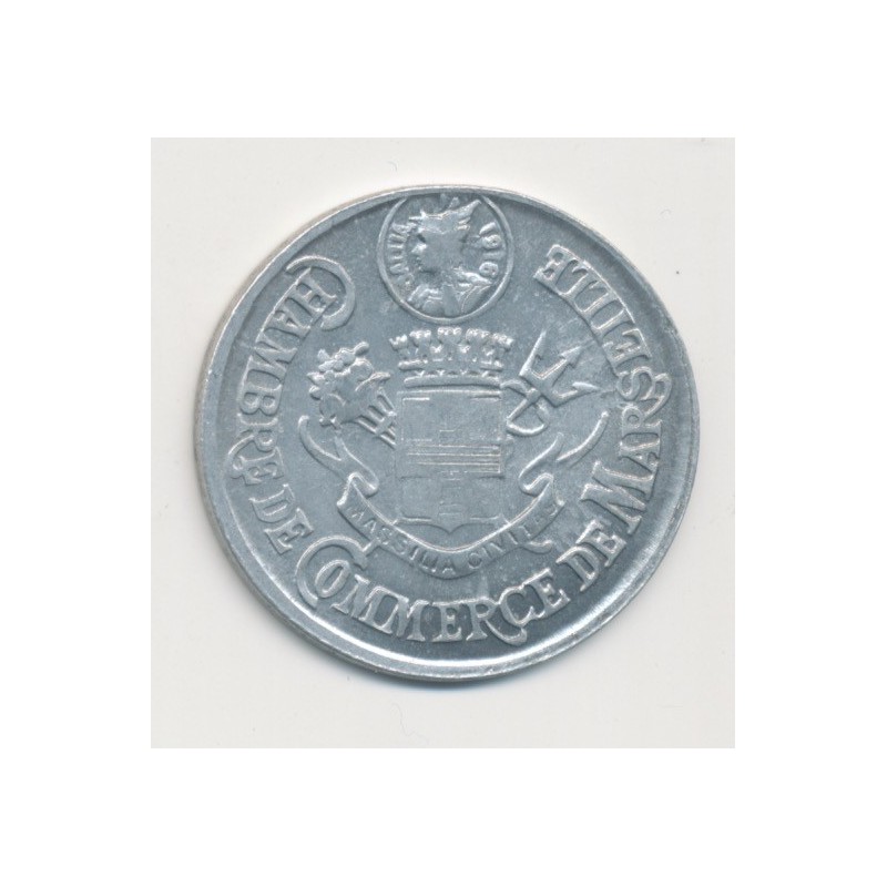 Marseille - 10 centimes 1916 - chambre de commerce - alu
