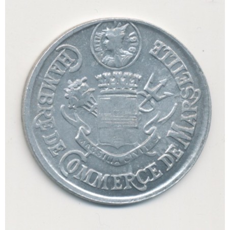 Marseille - 10 centimes 1916 - chambre de commerce - alu