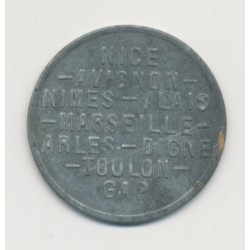 Région provencale - 5 centimes 1918 - chambre de commerce - zinc 2