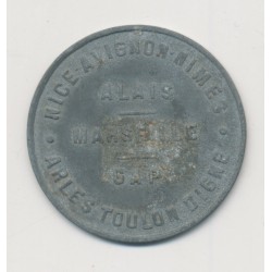 Région provencale - 10 centimes ND - chambre de commerce - zinc 2