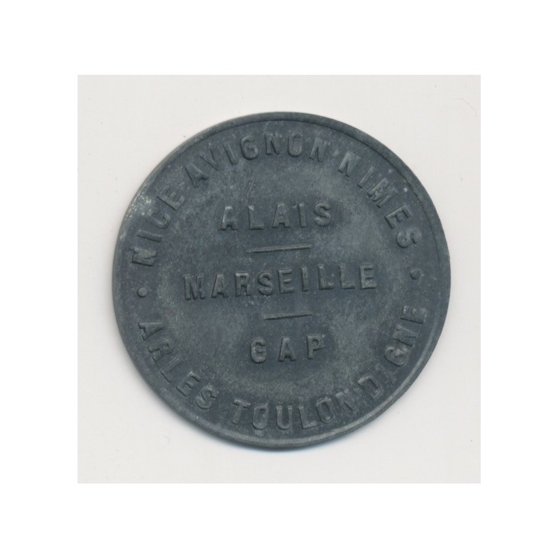 Région provencale - 10 centimes ND - chambre de commerce - zinc
