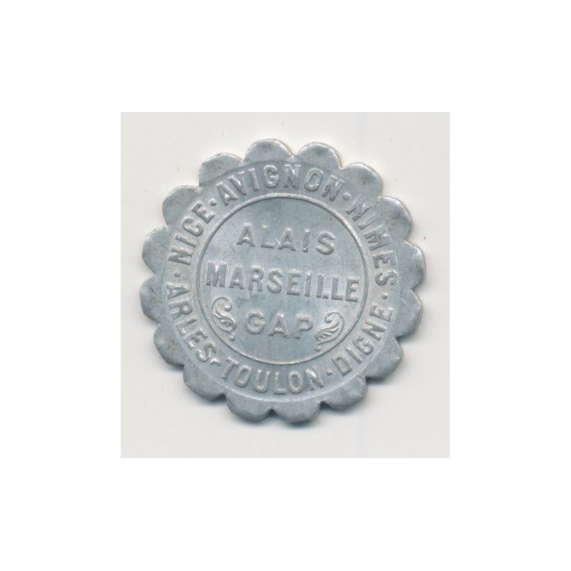 Région provencale - 5 centimes 1921 - chambre de commerce - alu