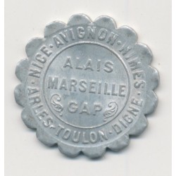 Région provencale - 10 centimes 1921 - chambre de commerce - alu 2