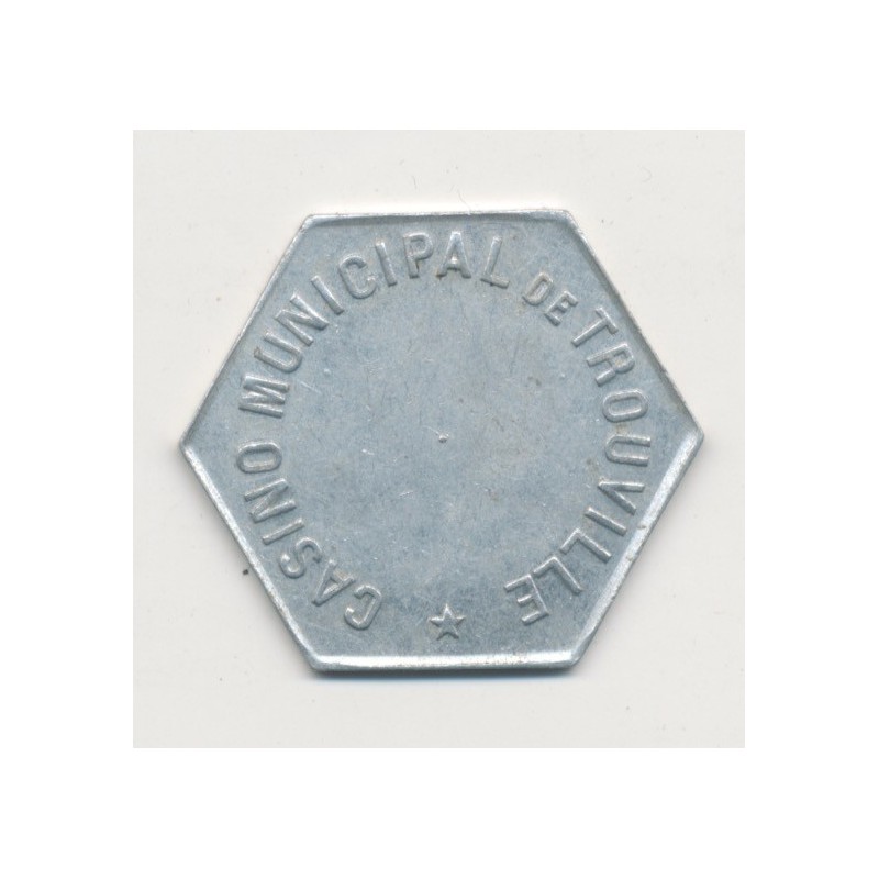 Trouville - 75 centimes ND - Casino - alu