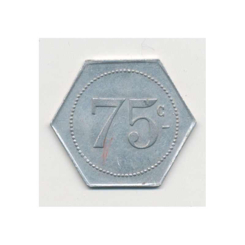 Trouville - 75 centimes ND - Casino - alu