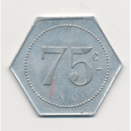 Trouville - 75 centimes ND - Casino - alu