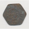 La Rochelle - 25 centimes 1917 - société du commerce - fer