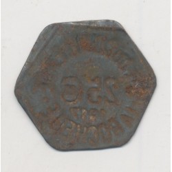 La Rochelle - 25 centimes 1917 - société du commerce - fer 2